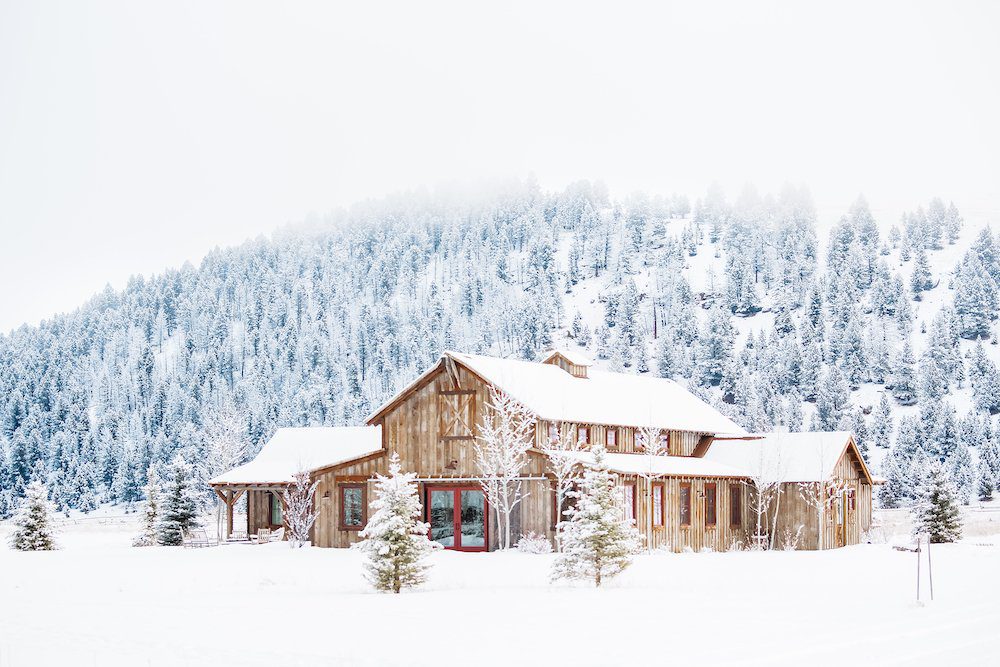 Buckle Barn in the Snow