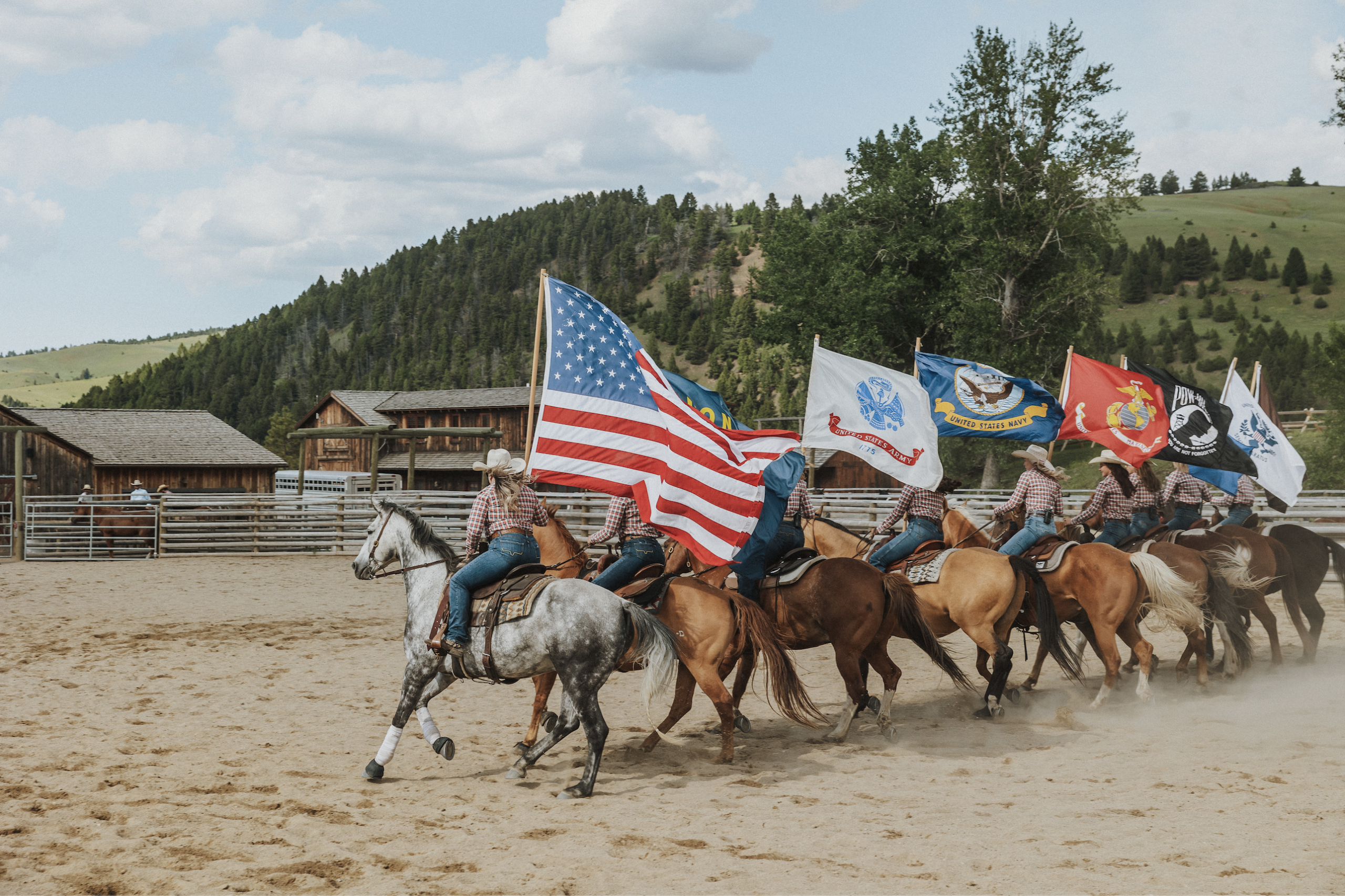 Summer Rodeo Flags