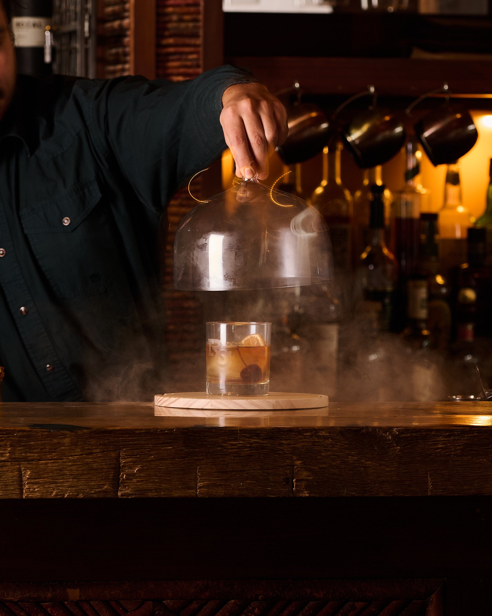 Smokey old fashioned