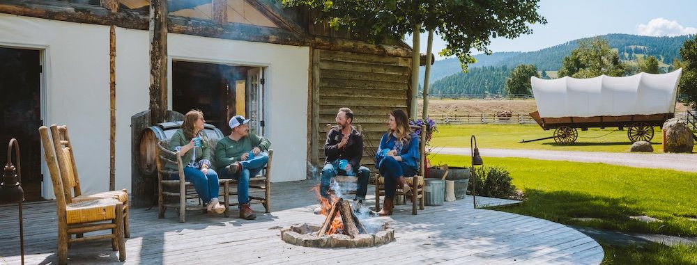 Campfire at Blue Canteen