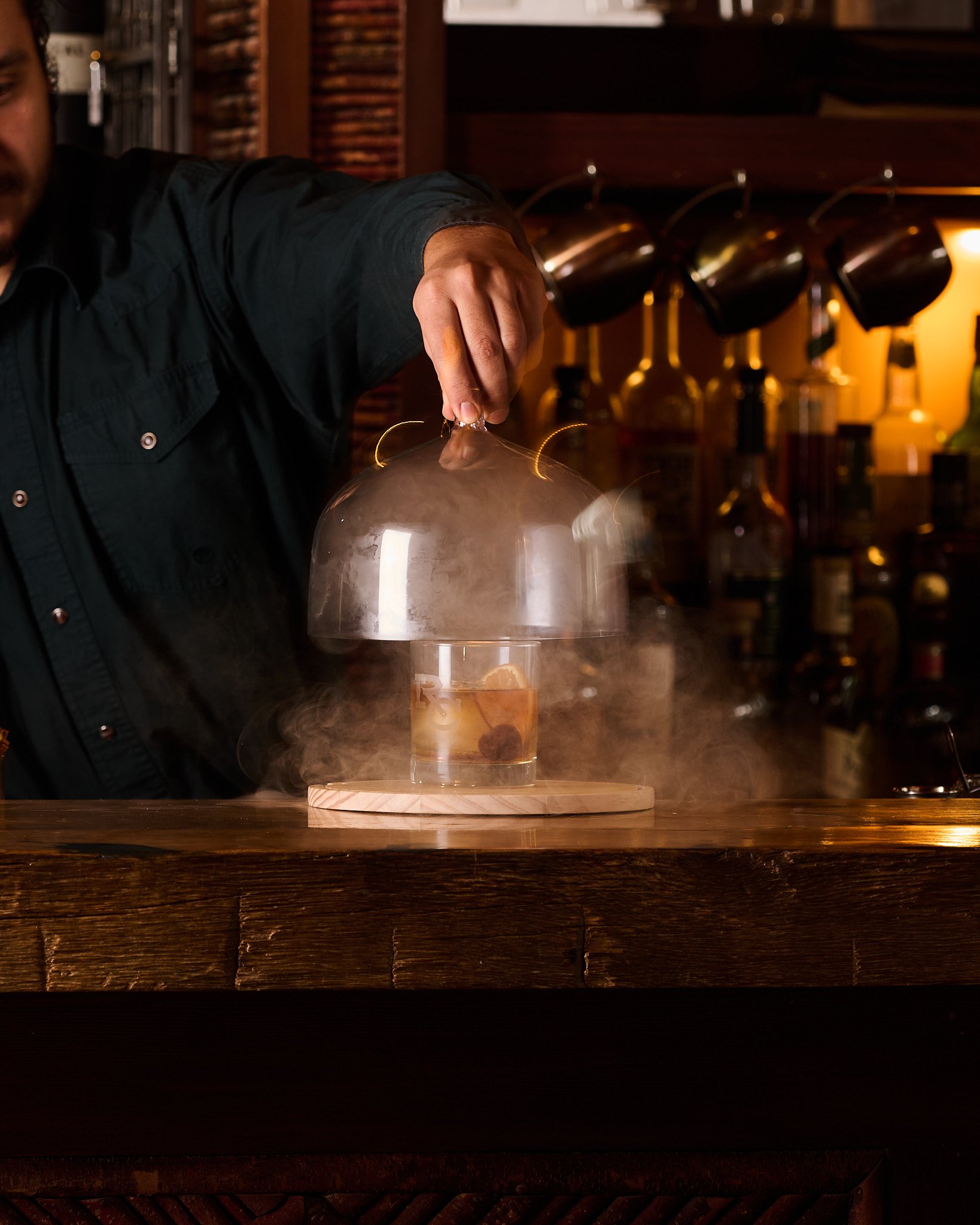 Smoked Old Fashioned