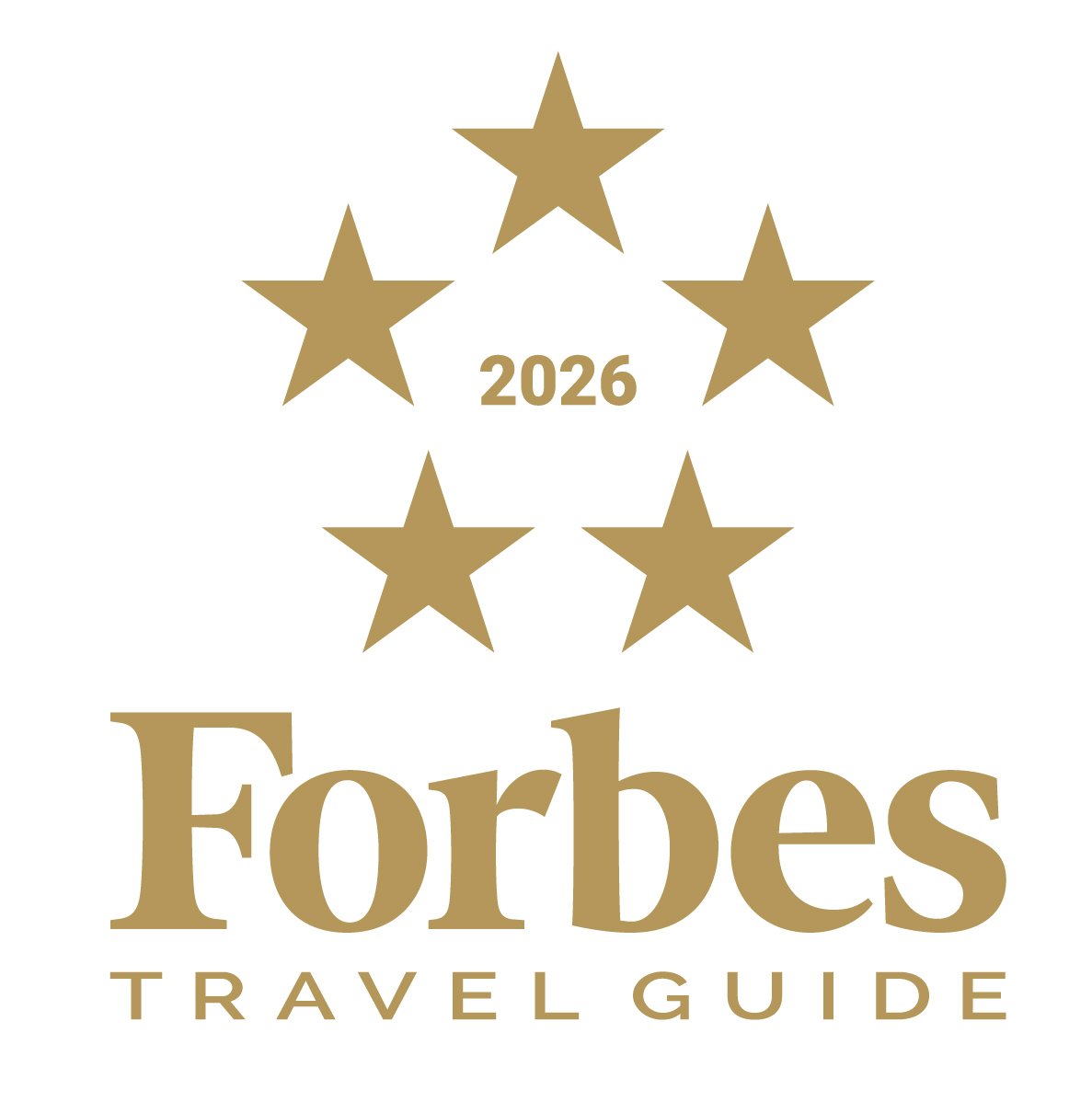 2026 Forbes Travel Guide Five-Star Logo